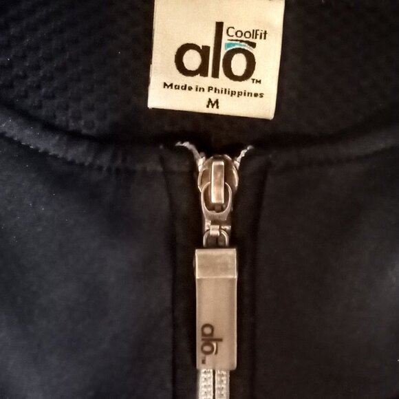 Alo Coolfit Undone MMIX Full Zip Jacket - Picture 6 of 7